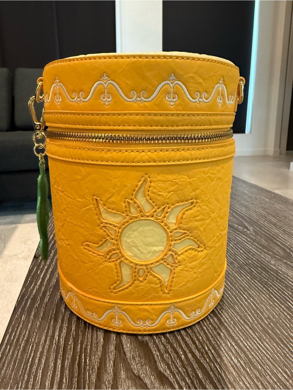 Loungefly Yellow Sun Embossed Crossbody Bag - Picture 3 of 6